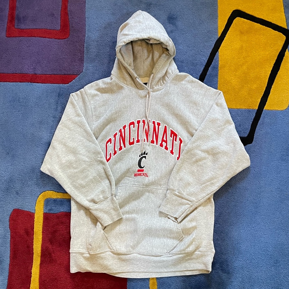 Steve & Barry's Cincinnati Light Gray Hoodie